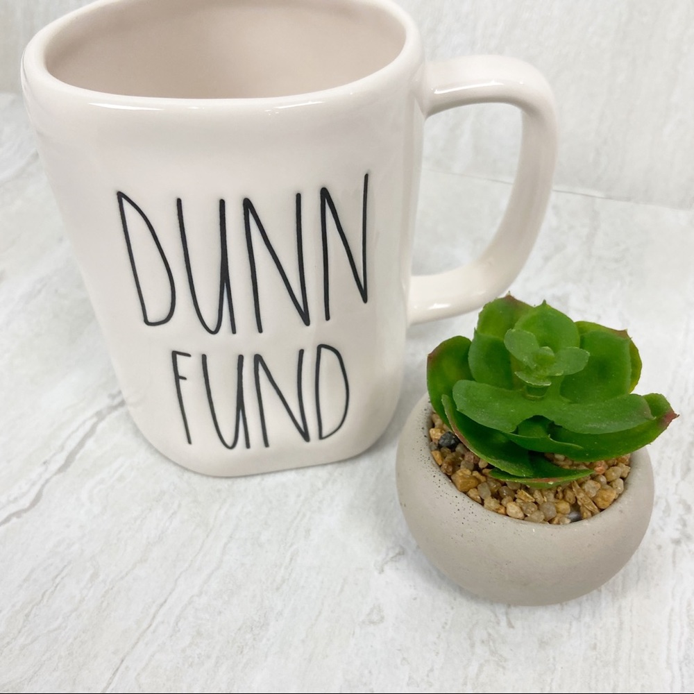 NWOT RAE DUNN ll “DUNN FUND” Mug